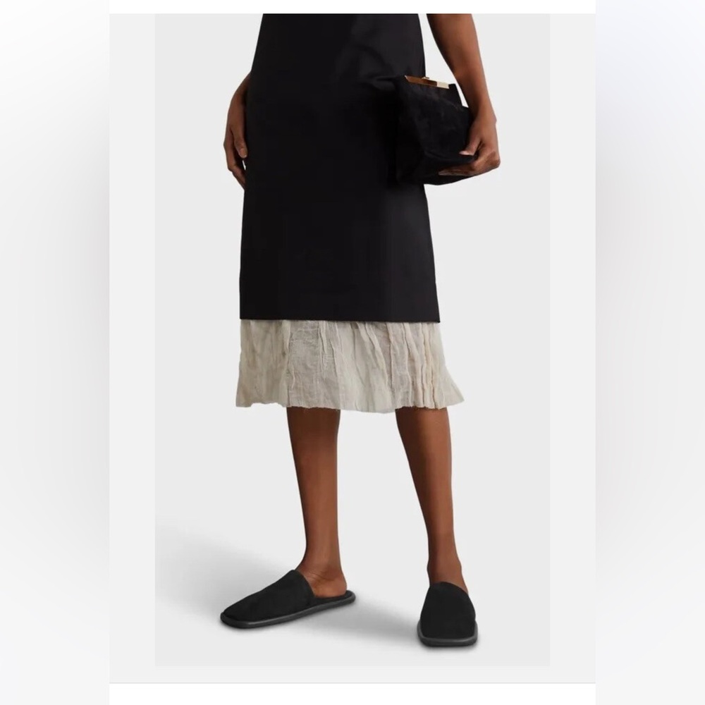 Khaite Monaco Suede Slippers